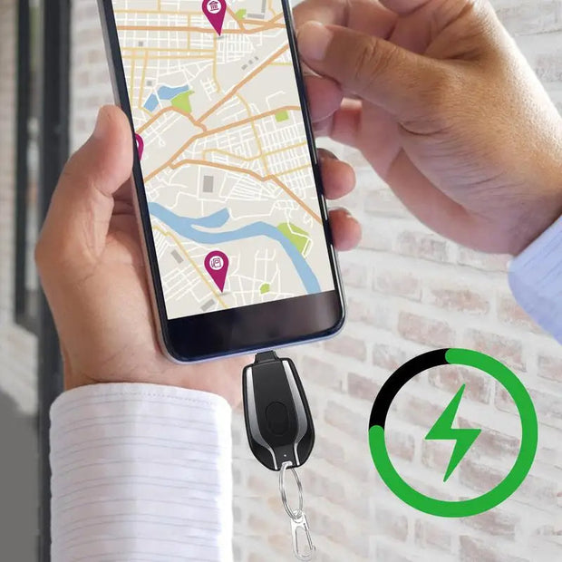 Portable Phone Charger Keychain